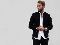 Jacket - SUEDE JACKET BLACK