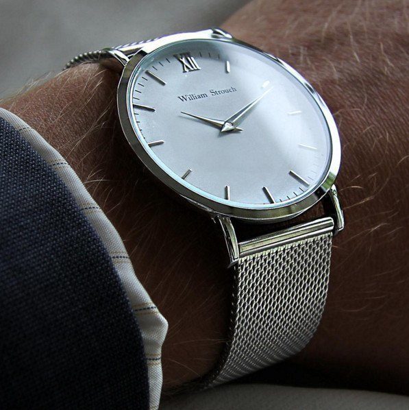 William Strouch Watch - CLASSIC SILVER