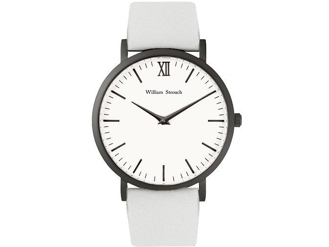 William Strouch Watch - CLASSIC WHITE