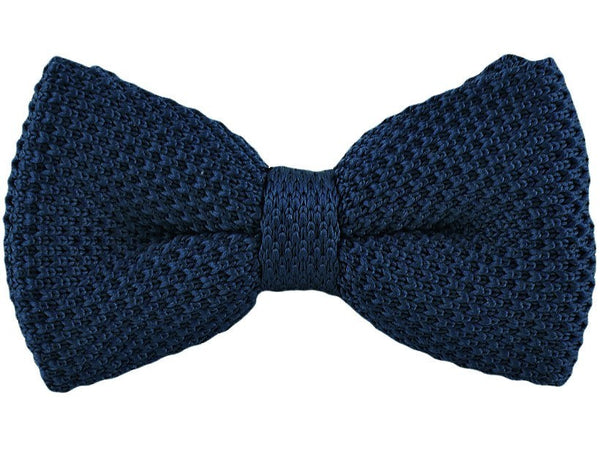 Bow Tie - Knit Bow Tie Navy