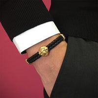 Bracelet - 18K YELLOW GOLD LEO NAPPA