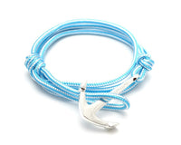 virginstone Bracelet - Anchor Bracelet Turquoise / Silver