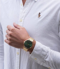 Watch - CLASSIC GOLD AND GREEN WATCH